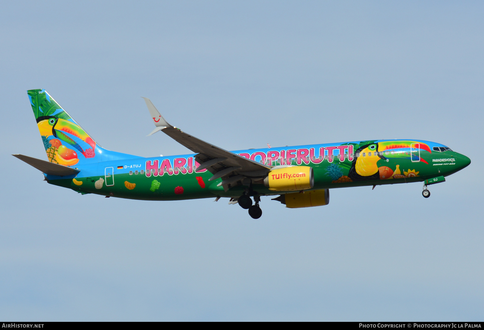 Aircraft Photo of D-ATUJ | Boeing 737-8K5 | TUIfly | AirHistory.net #407340