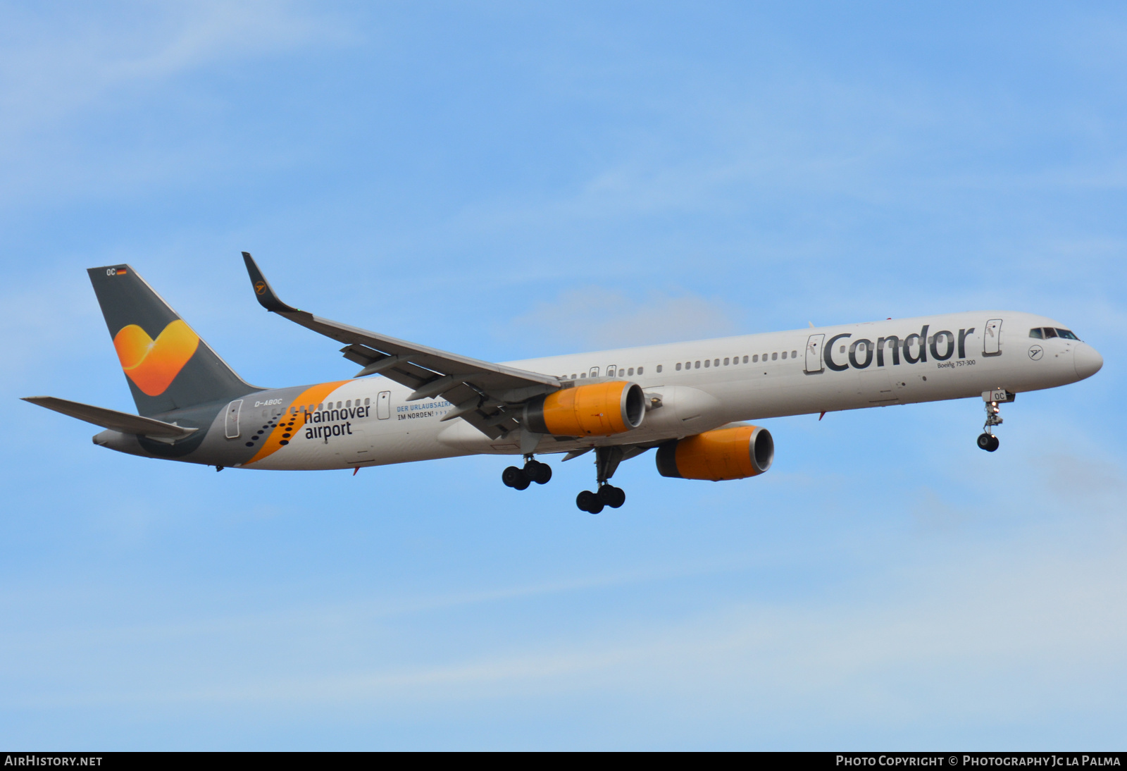 Aircraft Photo of D-ABOC | Boeing 757-330 | Condor Flugdienst | AirHistory.net #407356