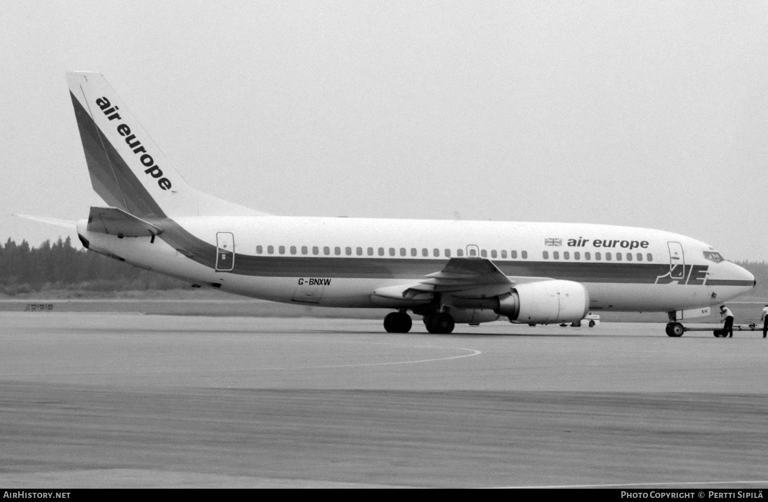 Aircraft Photo of G-BNXW | Boeing 737-33A | Air Europe | AirHistory.net #407357