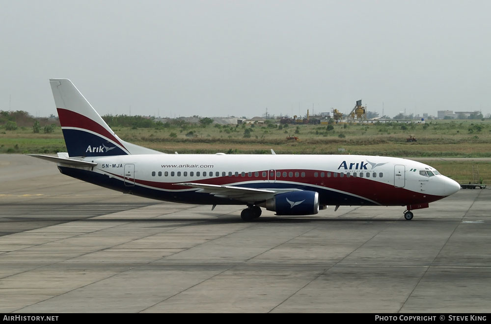 Aircraft Photo of 5N-MJA | Boeing 737-322 | Arik Air | AirHistory.net #407369