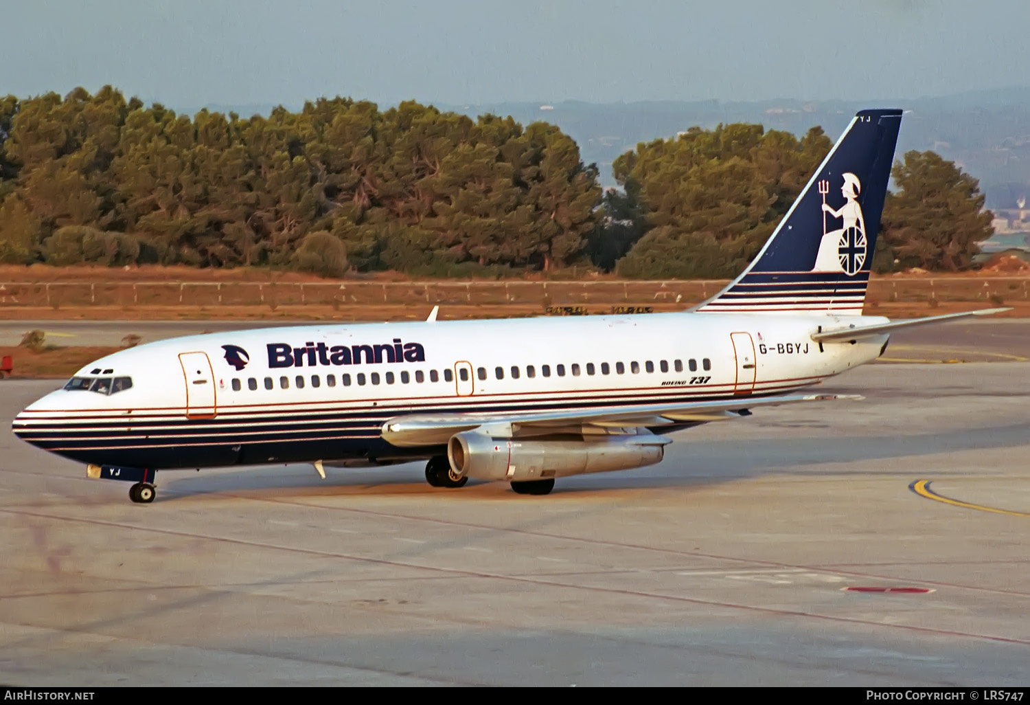 Aircraft Photo of G-BGYJ | Boeing 737-204/Adv | Britannia Airways | AirHistory.net #407377