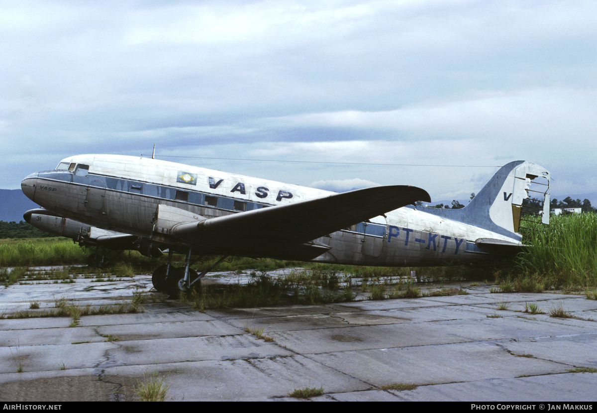 Aircraft Photo of PT-KTY | Douglas C-53D Skytrooper | VASP | AirHistory.net #407390