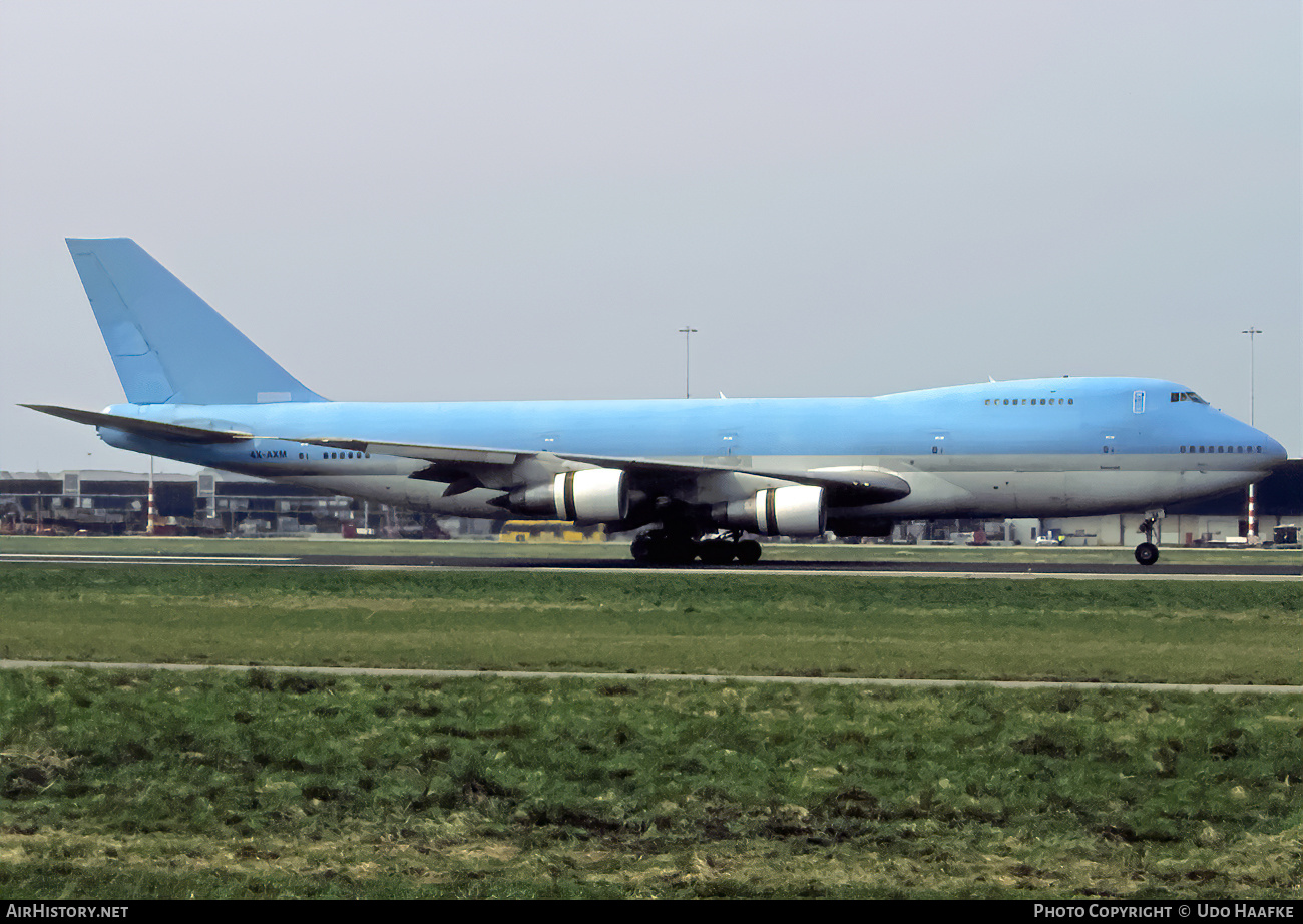 Aircraft Photo of 4X-AXM | Boeing 747-2B5B(SF) | El Al Israel Airlines Cargo | AirHistory.net #407391