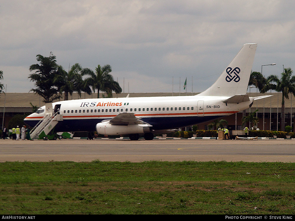 Aircraft Photo of 5N-BID | Boeing 737-25A/Adv | IRS Airlines | AirHistory.net #407406