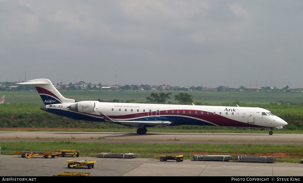 Aircraft Photo of 5N-JED | Bombardier CRJ-900 (CL-600-2D24) | Arik Air | AirHistory.net #407410