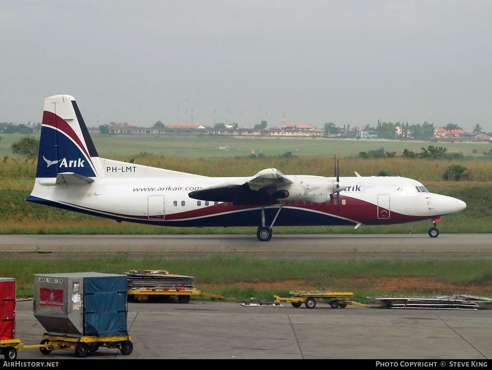 Aircraft Photo of PH-LMT | Fokker 50 | Arik Air | AirHistory.net #407411