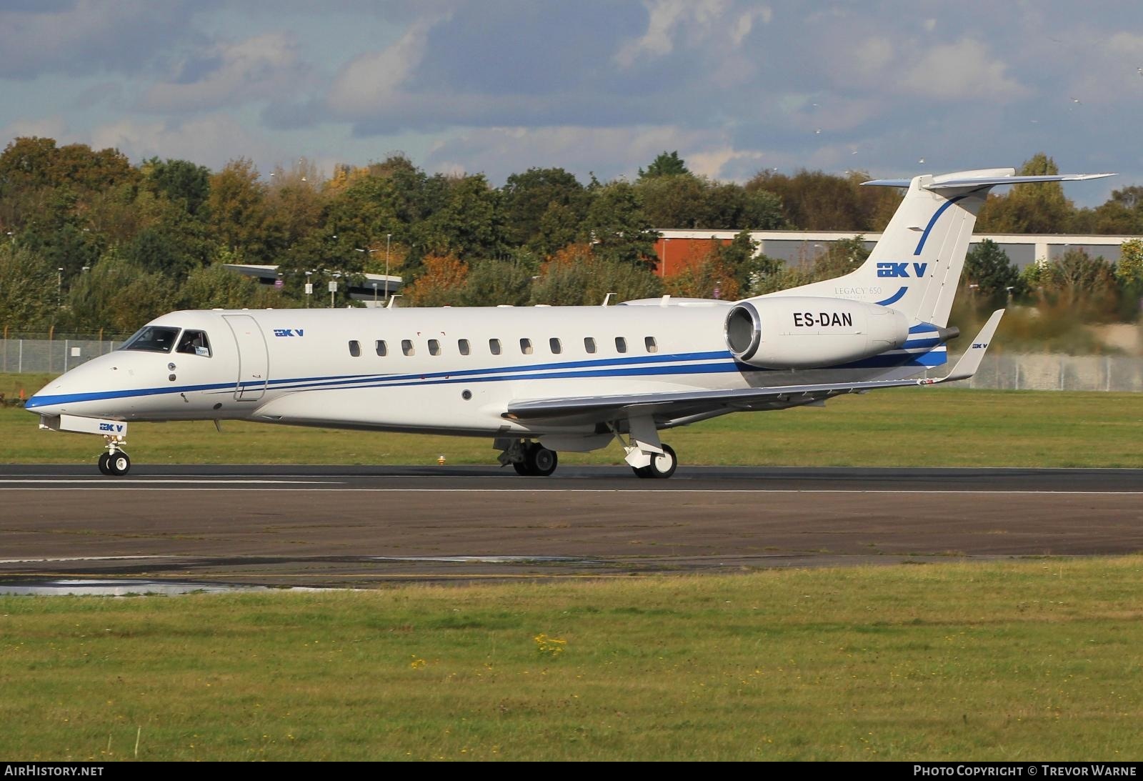 Aircraft Photo of ES-DAN | Embraer Legacy 650 (EMB-135BJ) | AirHistory.net #407422