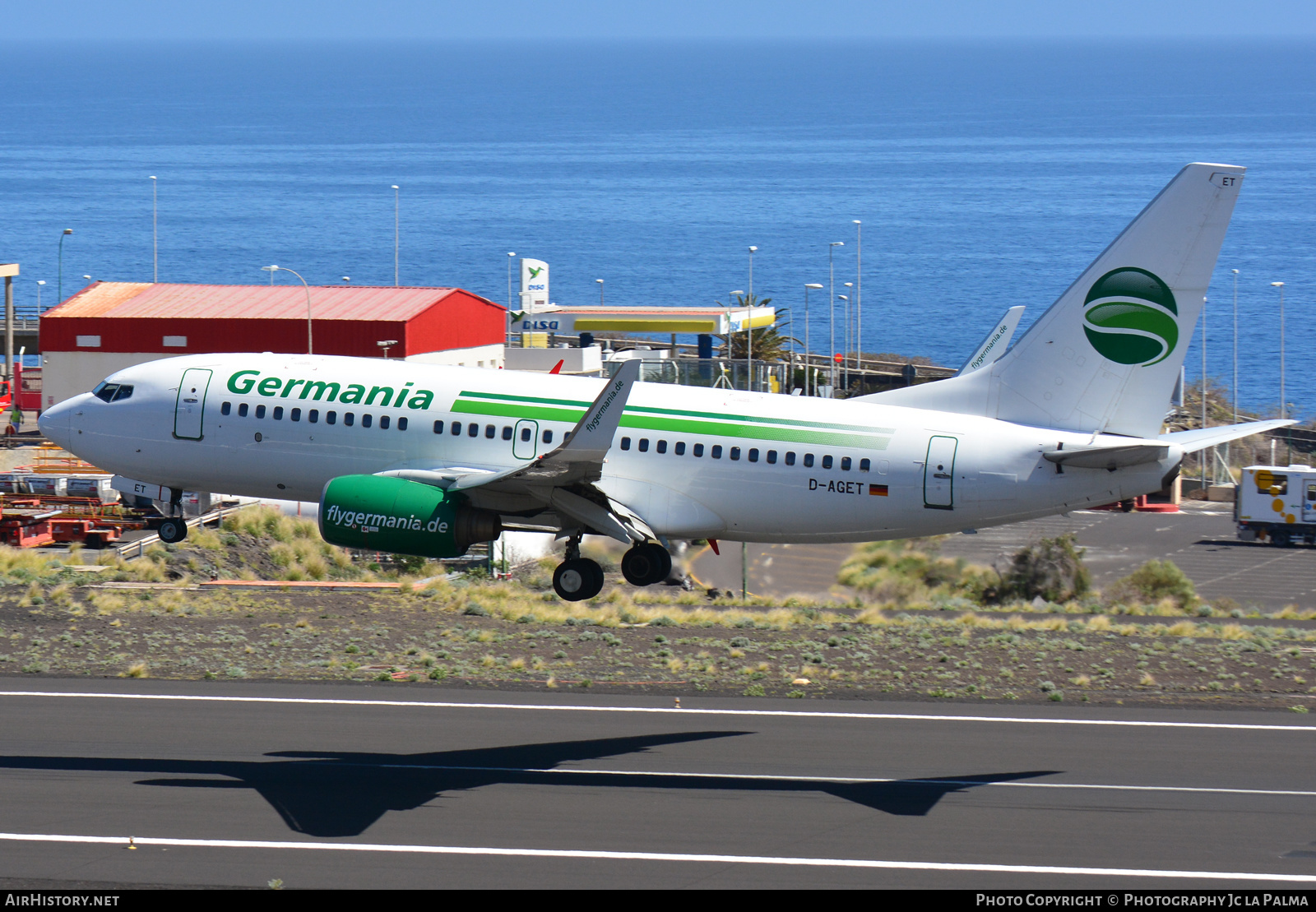 Aircraft Photo of D-AGET | Boeing 737-75B | Germania | AirHistory.net #407429