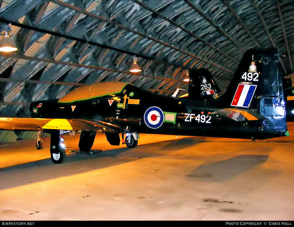 Aircraft Photo of ZF492 | Short S-312 Tucano T1 | UK - Air Force | AirHistory.net #407446