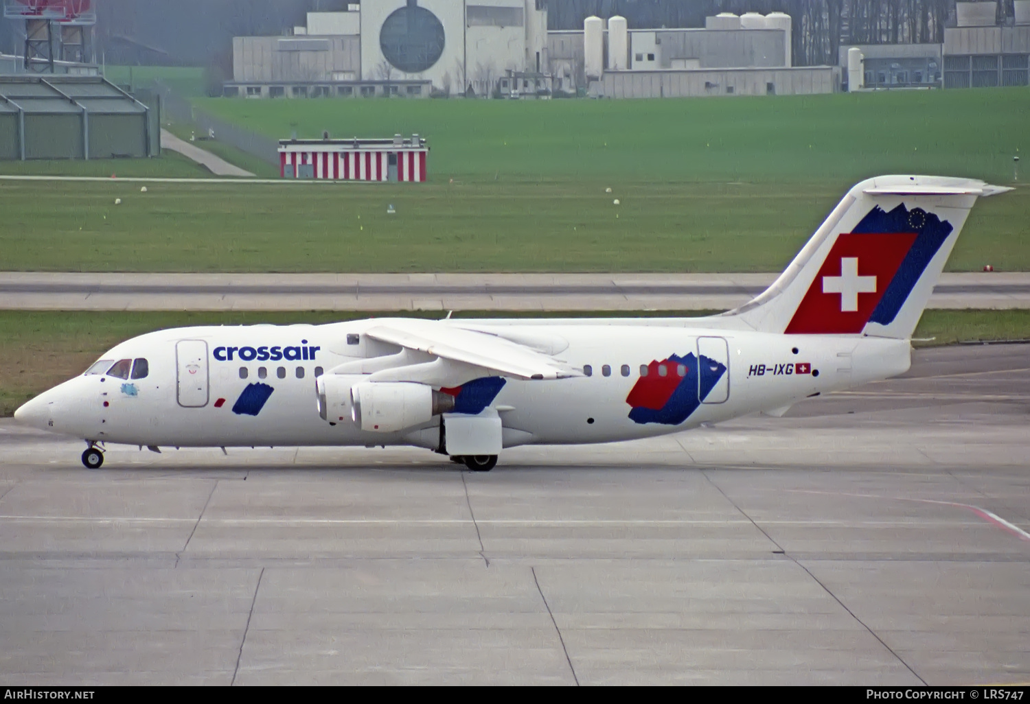 Aircraft Photo of HB-IXG | British Aerospace Avro 146-RJ85 | Crossair | AirHistory.net #407451