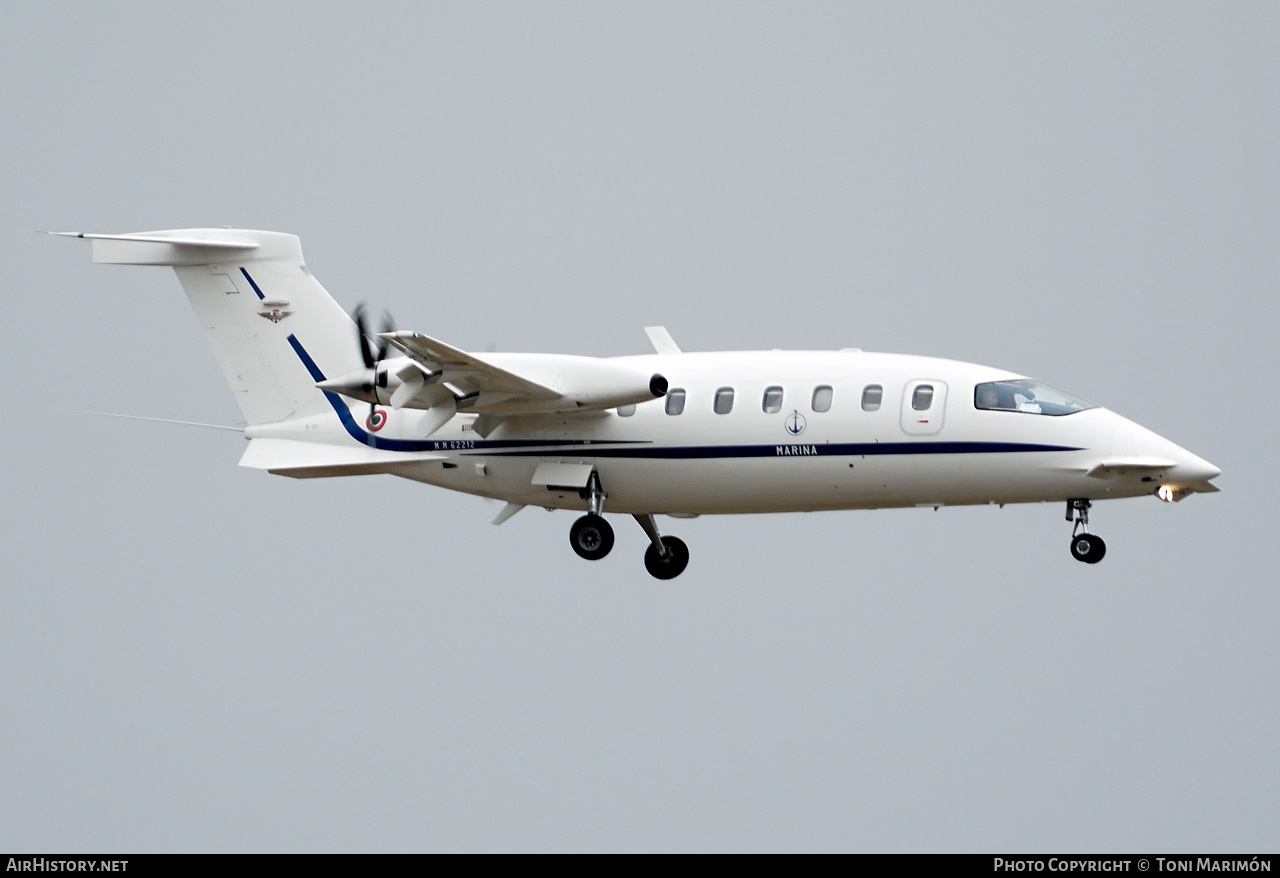 Aircraft Photo of MM62212 | Piaggio P-180AM Avanti | Italy - Navy | AirHistory.net #407453