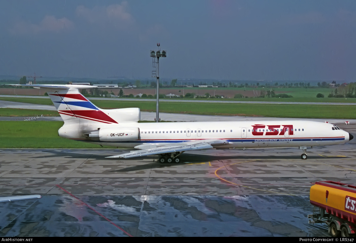 Aircraft Photo of OK-UCF | Tupolev Tu-154M | ČSA - Československé Aerolinie - Czechoslovak Airlines | AirHistory.net #407461
