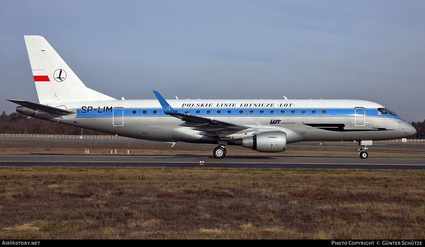 Aircraft Photo of SP-LIM | Embraer 175LR (ERJ-170-200LR) | LOT Polish Airlines - Polskie Linie Lotnicze | AirHistory.net #407477