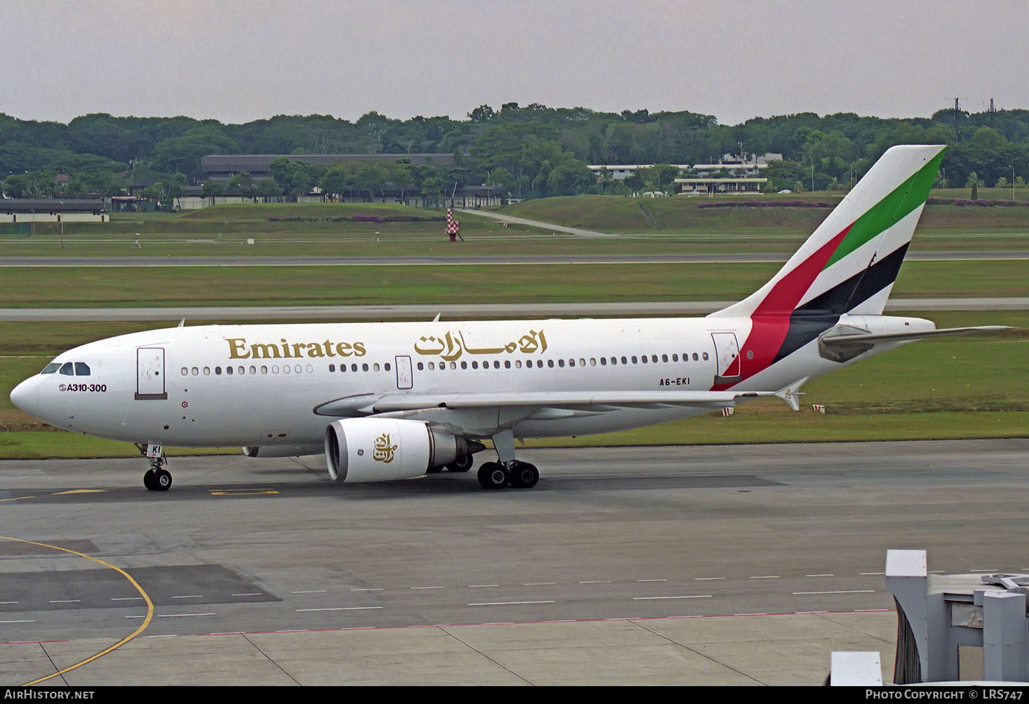 Aircraft Photo of A6-EKI | Airbus A310-308 | Emirates | AirHistory.net #407481