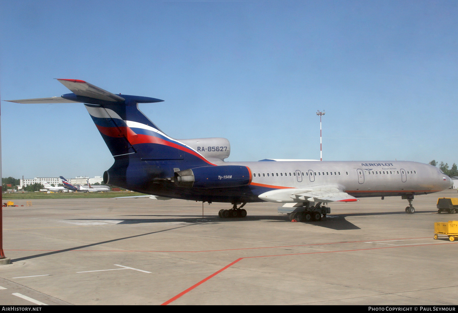 Aircraft Photo of RA-85627 | Tupolev Tu-154M | Aeroflot - Russian Airlines | AirHistory.net #407482