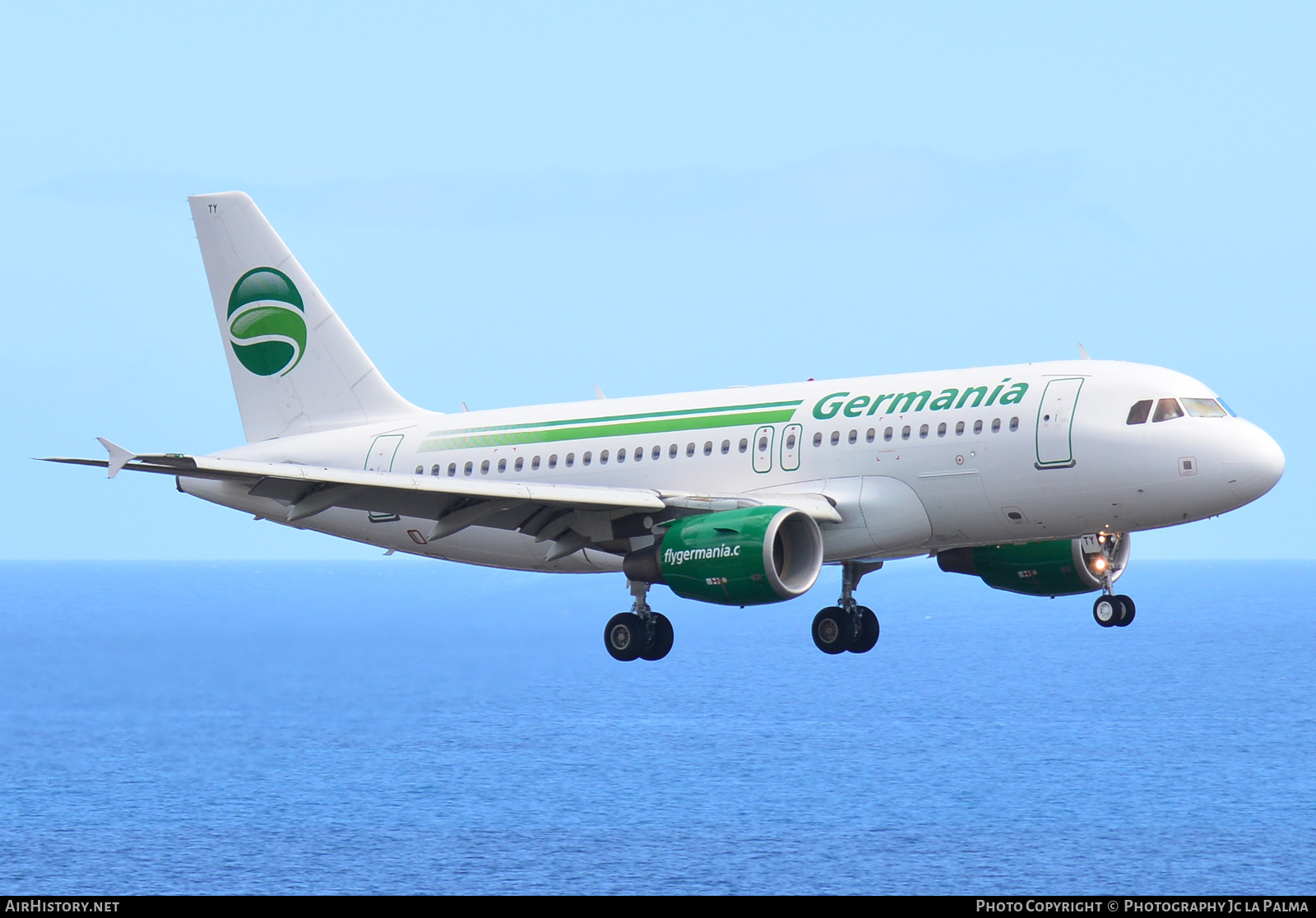 Aircraft Photo of D-ASTY | Airbus A319-112 | Germania | AirHistory.net #407485