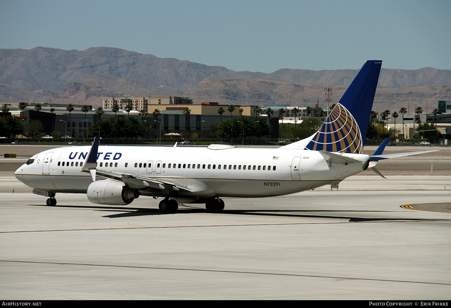 Aircraft Photo of N73291 | Boeing 737-824 | United Airlines | AirHistory.net #407510