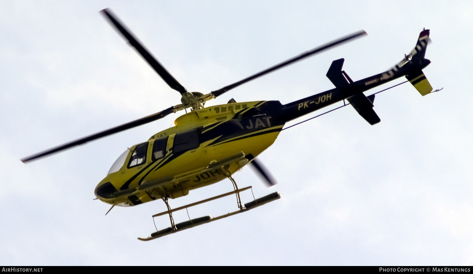 Aircraft Photo of PK-JOH | Bell 407GX | Jhonlin Air Transport - JAT | AirHistory.net #407516