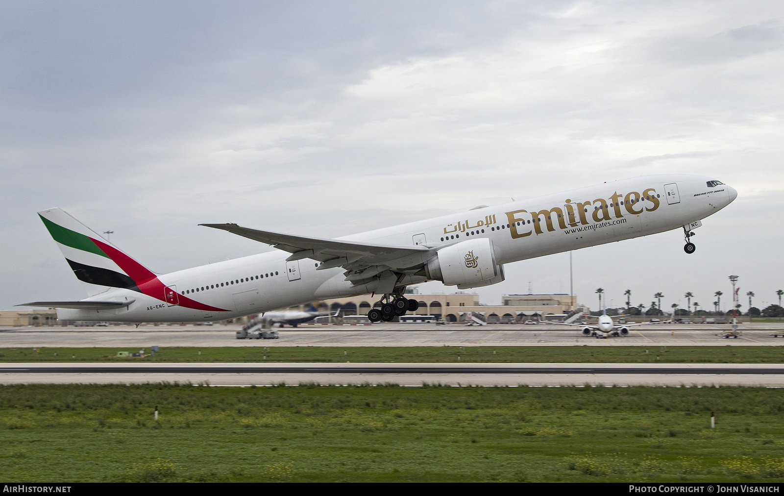 Aircraft Photo of A6-ENC | Boeing 777-31H/ER | Emirates | AirHistory.net #407520