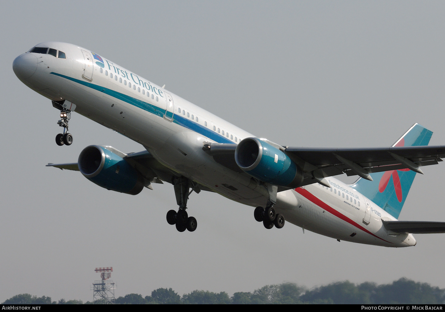 Aircraft Photo of G-OOBD | Boeing 757-28A | First Choice Airways | AirHistory.net #407526