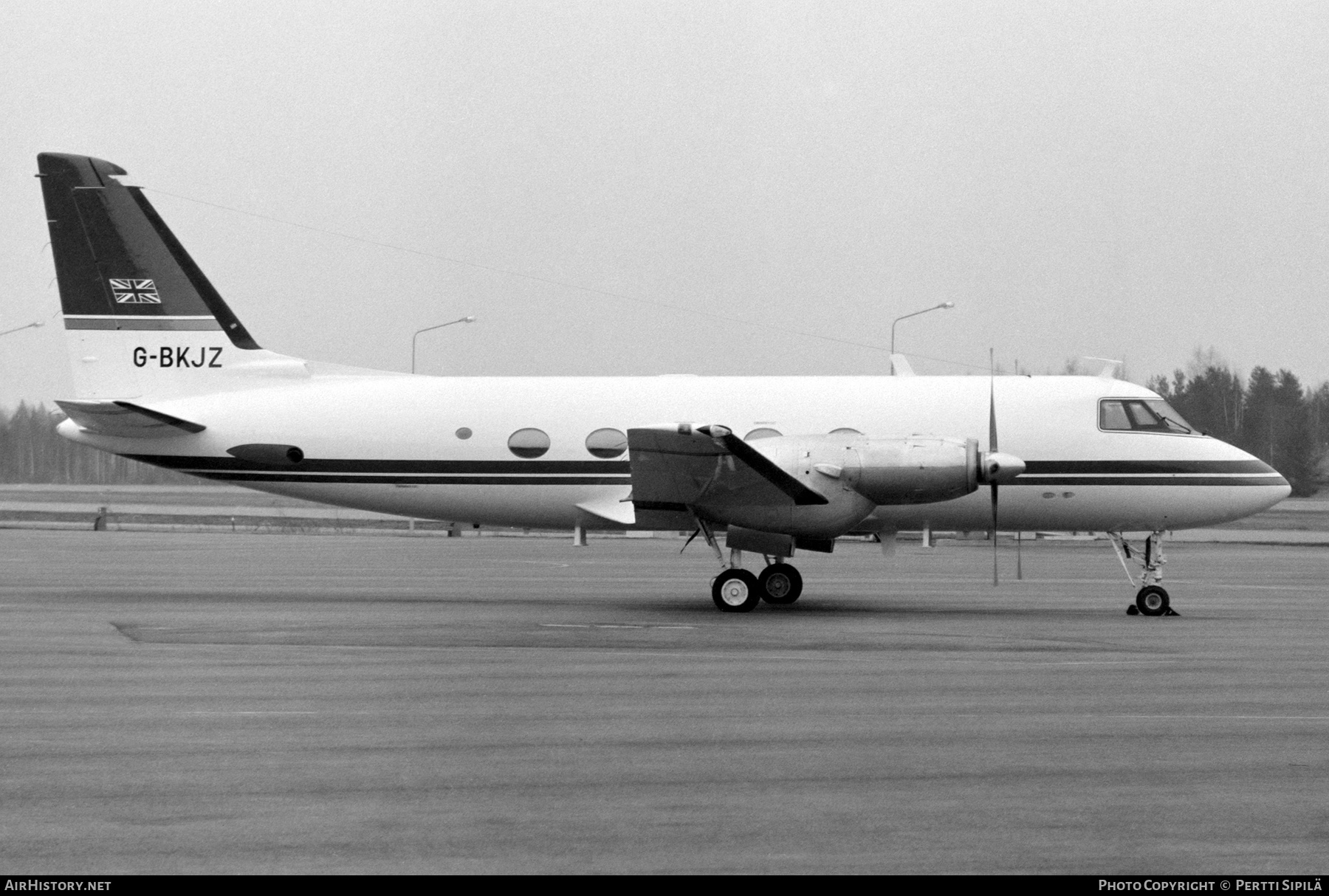 Aircraft Photo of G-BKJZ | Grumman G-159 Gulfstream I | AirHistory.net #407531