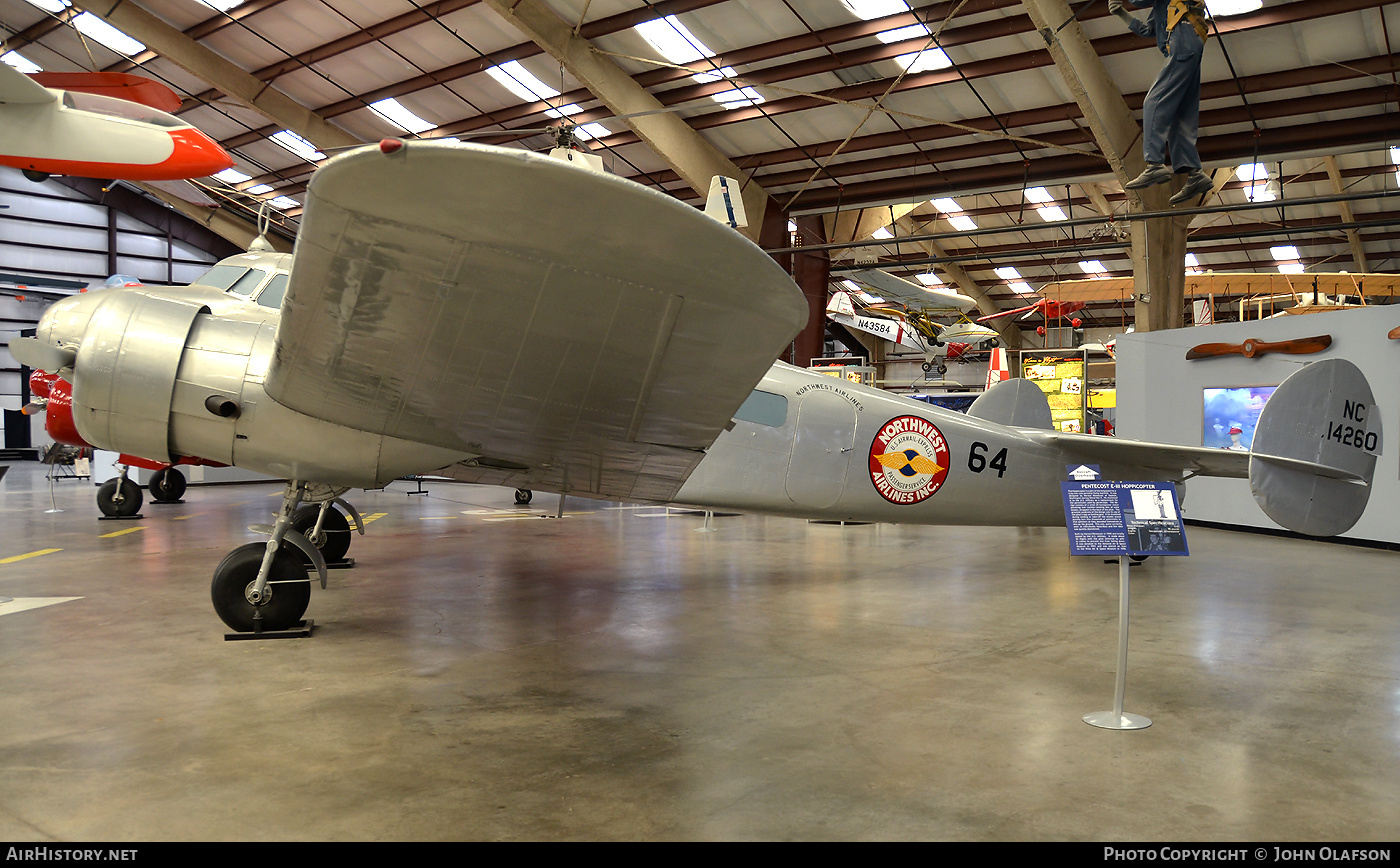 Aircraft Photo of NC14260 | Lockheed 10-A Electra | Northwest Airlines | AirHistory.net #407535