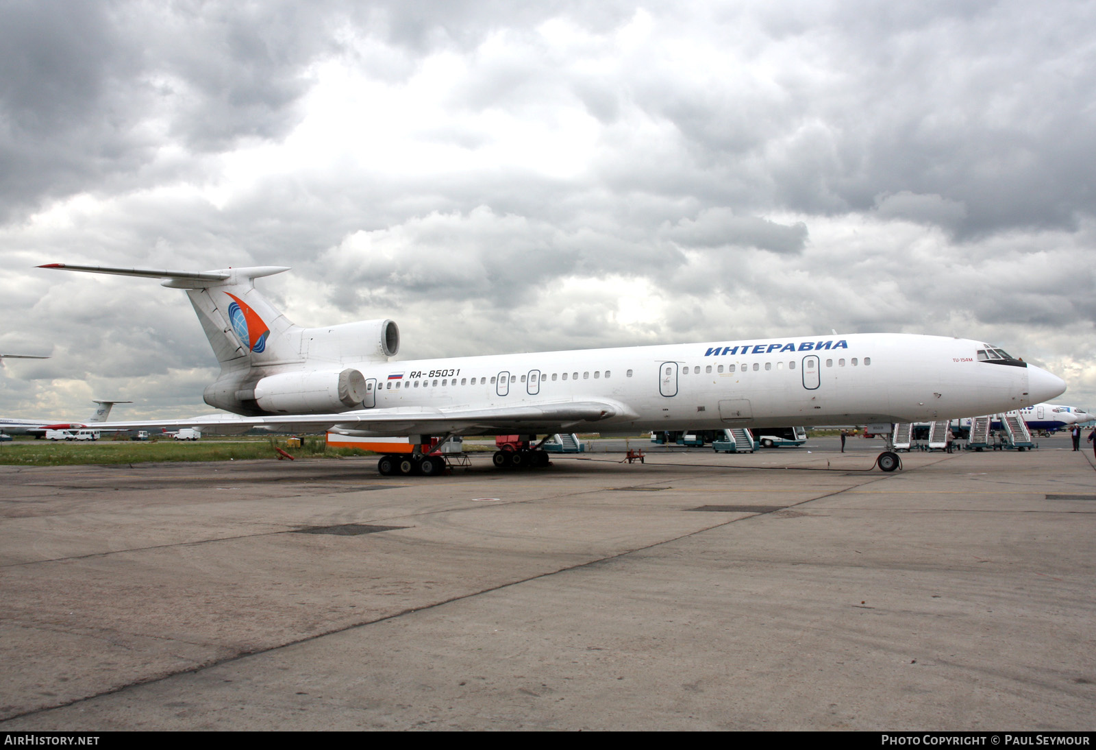 Aircraft Photo of RA-85031 | Tupolev Tu-154M | Interavia Airlines | AirHistory.net #407536