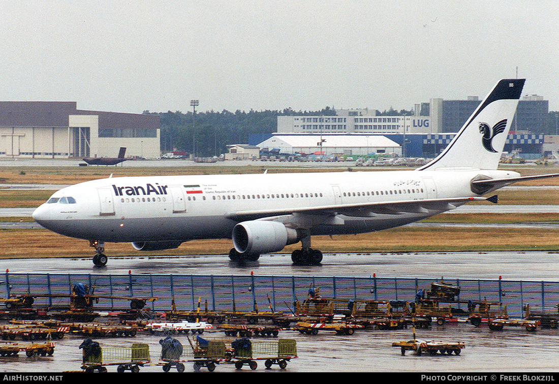 Aircraft Photo of EP-IBB | Airbus A300B4-605R | Iran Air | AirHistory.net #407542