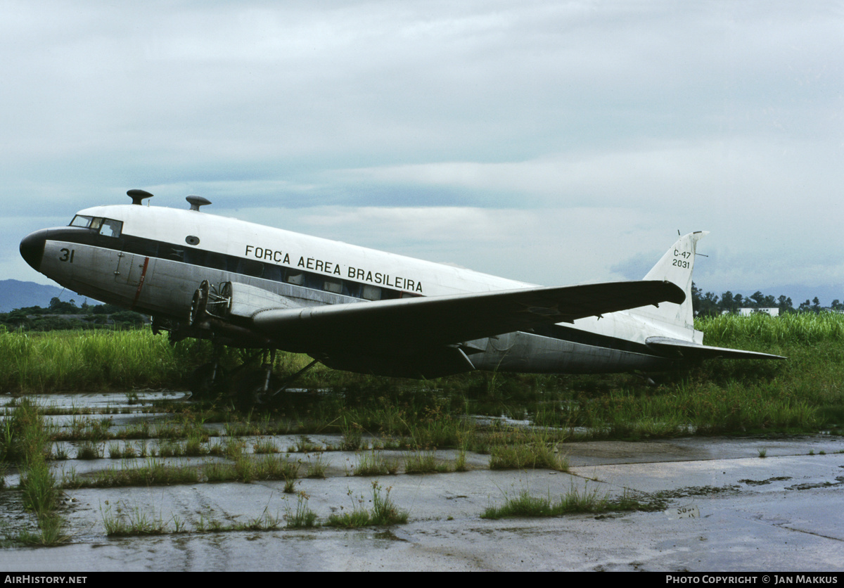 Aircraft Photo of 2031 | Douglas C-47A Skytrain | Brazil - Air Force | AirHistory.net #407548
