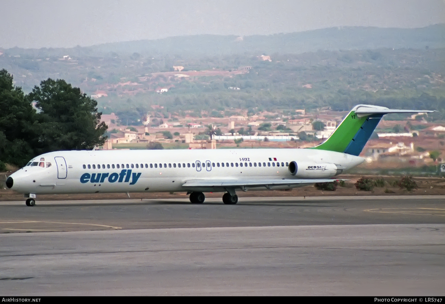 Aircraft Photo of I-FLYZ | McDonnell Douglas DC-9-51 | Eurofly | AirHistory.net #407562