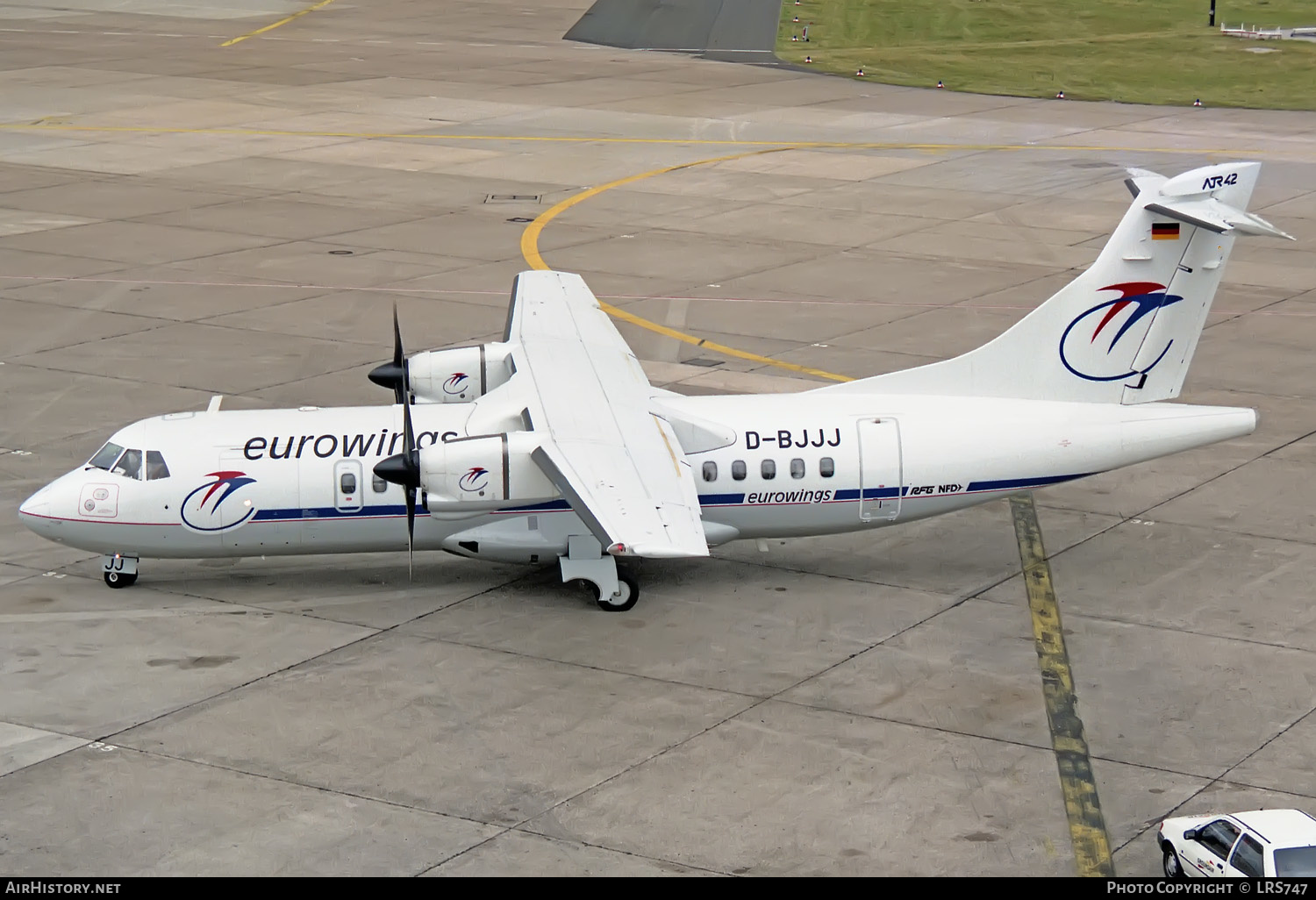 Aircraft Photo of D-BJJJ | ATR ATR-42-300 | Eurowings | AirHistory.net #407571