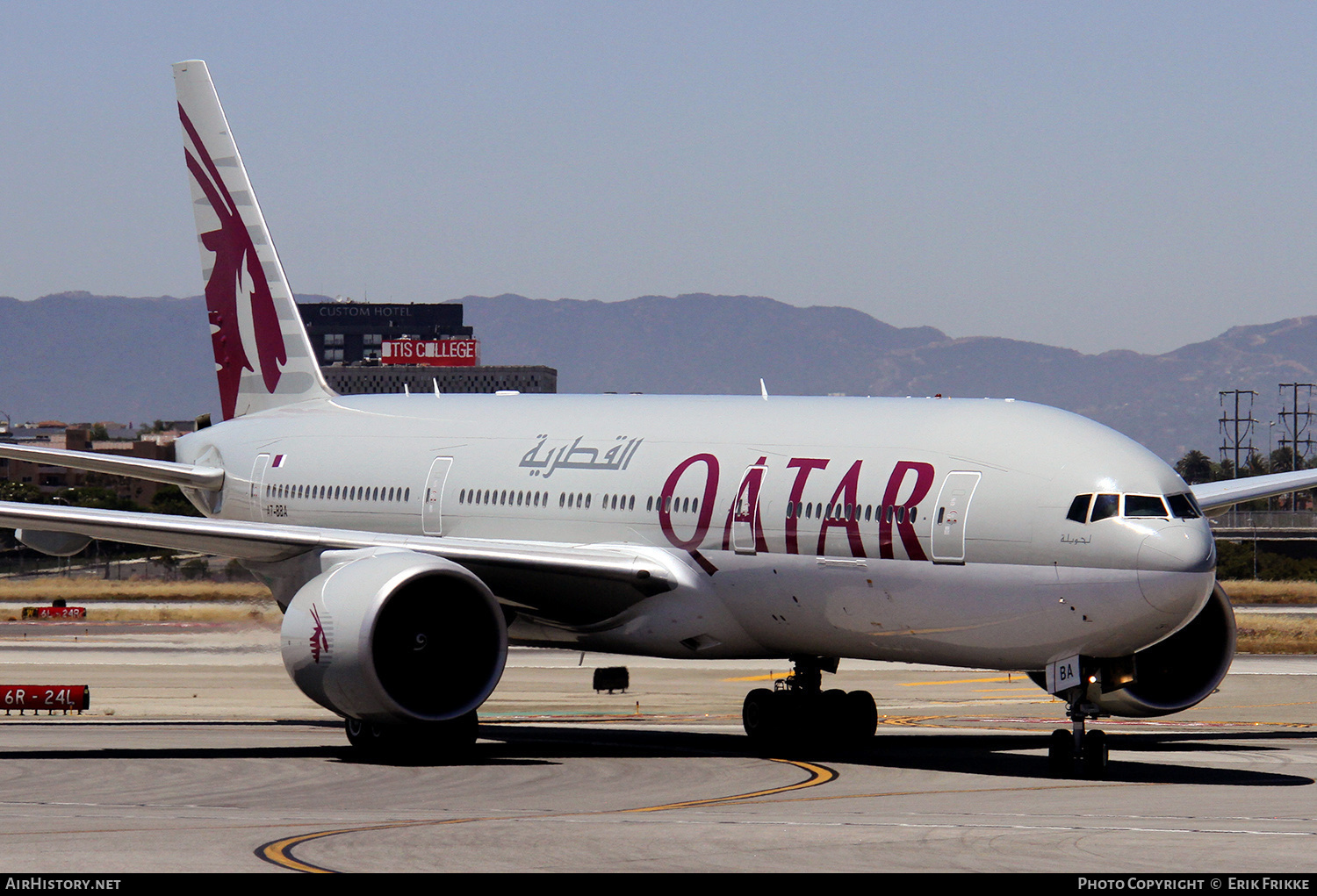 Aircraft Photo of A7-BBA | Boeing 777-2DZ/LR | Qatar Airways | AirHistory.net #407583