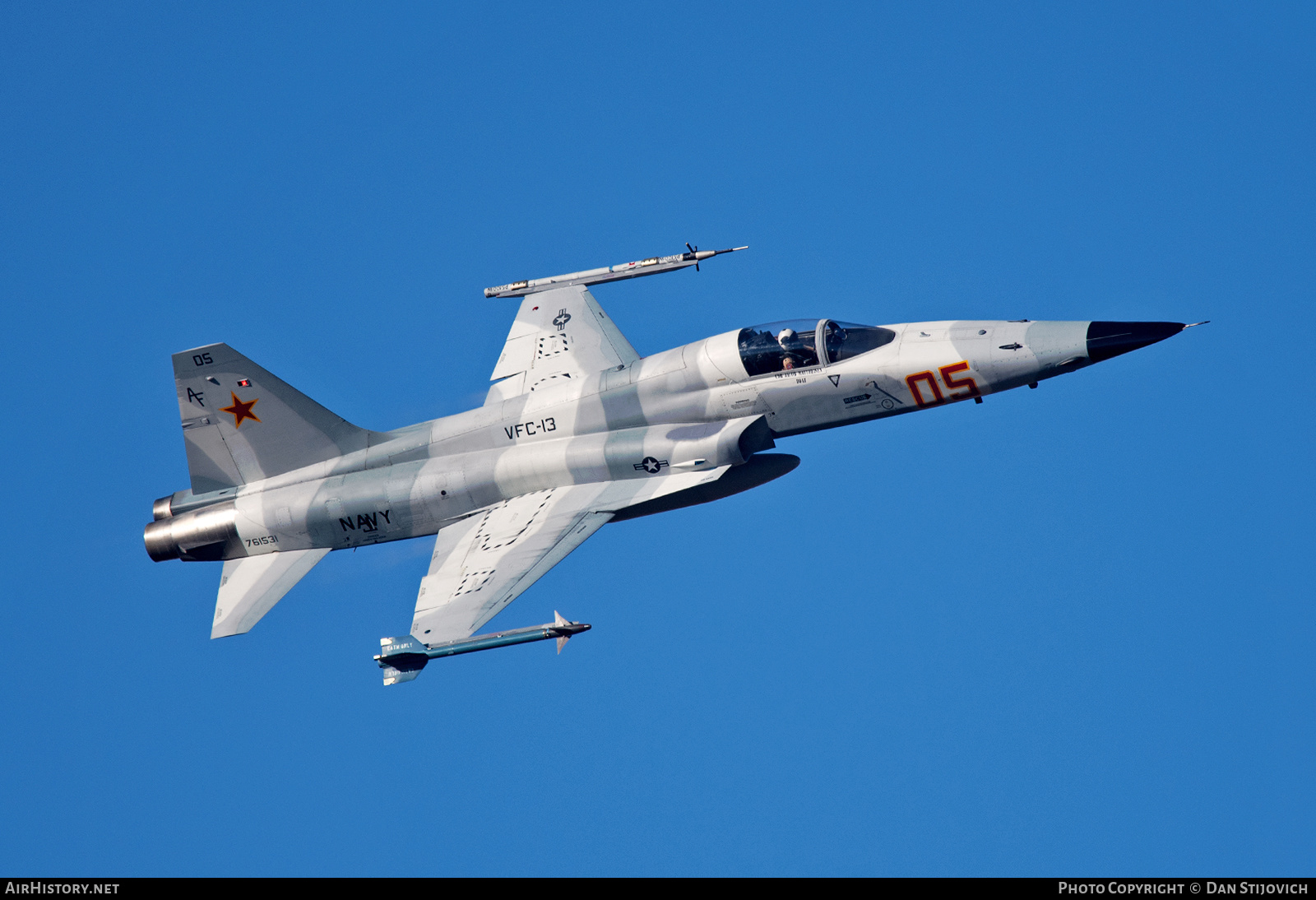 Aircraft Photo of 76-1531 / 761531 | Northrop F-5N Tiger II | USA - Navy | AirHistory.net #407584