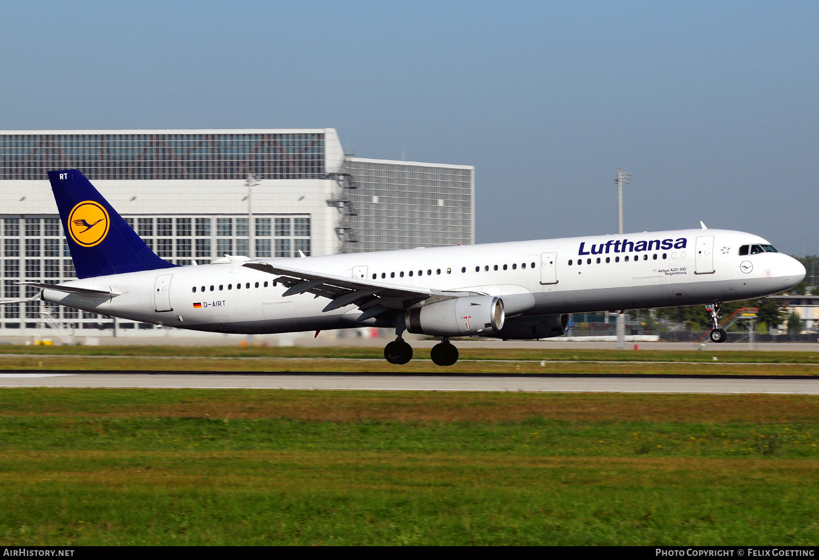 Aircraft Photo of D-AIRT | Airbus A321-131 | Lufthansa | AirHistory.net #407589
