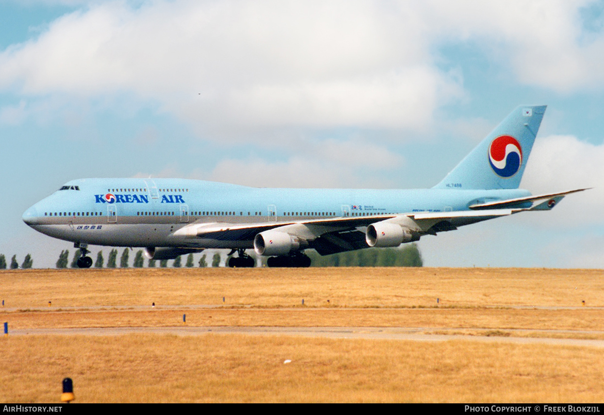 Aircraft Photo of HL7488 | Boeing 747-4B5 | Korean Air | AirHistory.net #407598