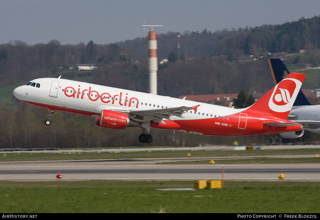 Aircraft Photo of HB-IOQ | Airbus A320-214 | Air Berlin | AirHistory.net #407602