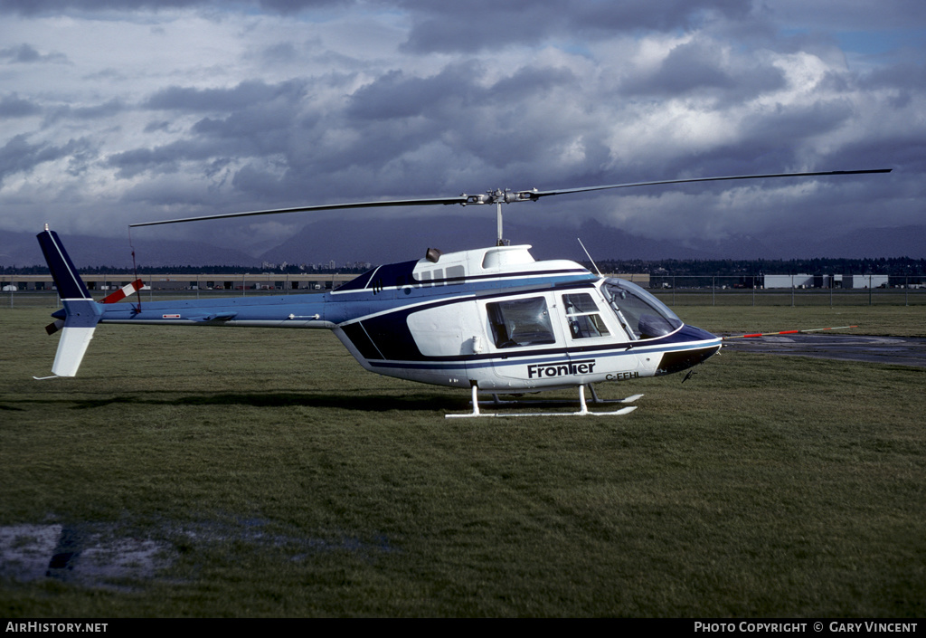 Aircraft Photo of C-FFHL | Bell 206B JetRanger II | Frontier Helicopters | AirHistory.net #407608