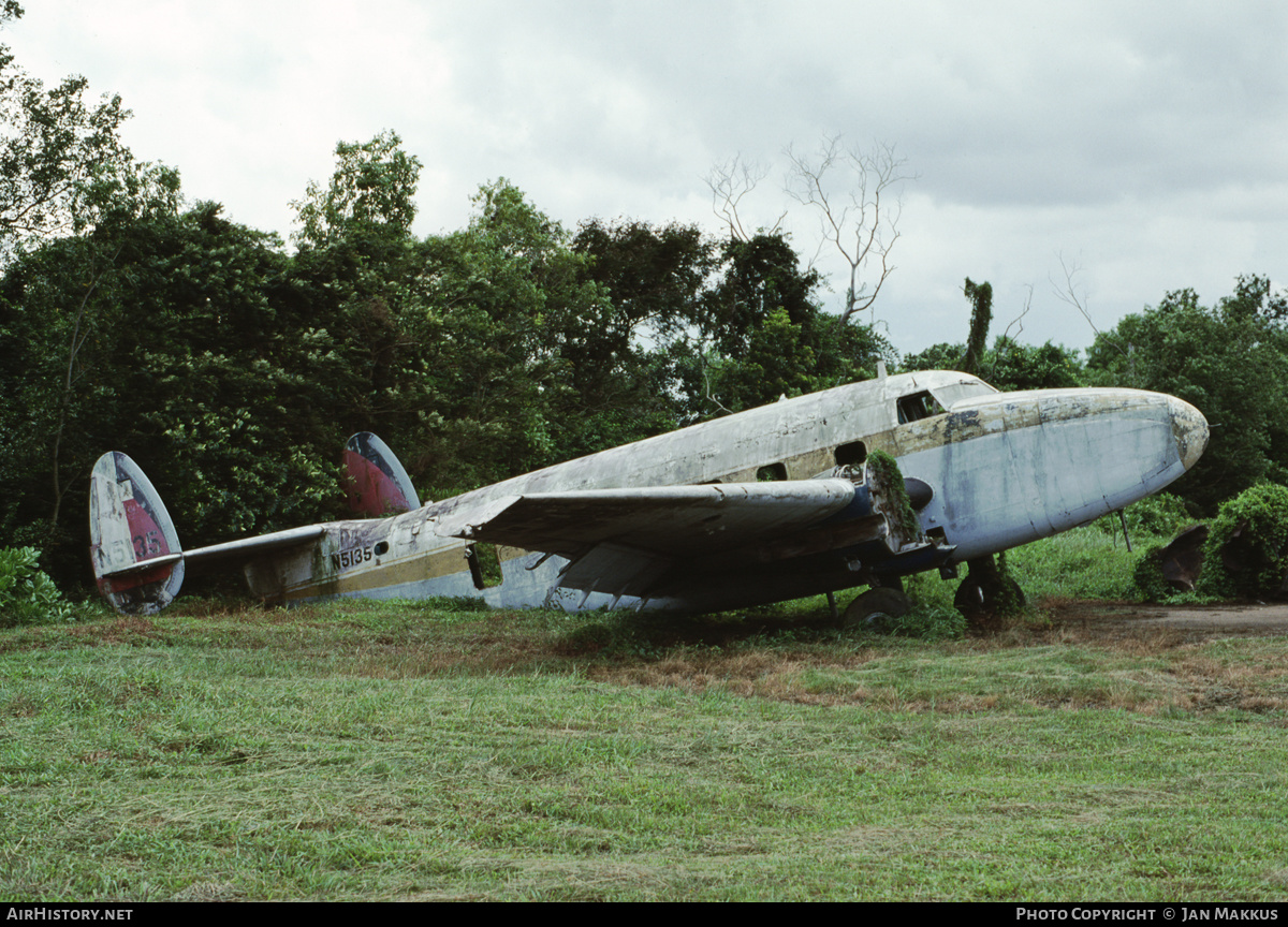 Aircraft Photo of N5135 | Lockheed 18-56 Lodestar | AirHistory.net #407611