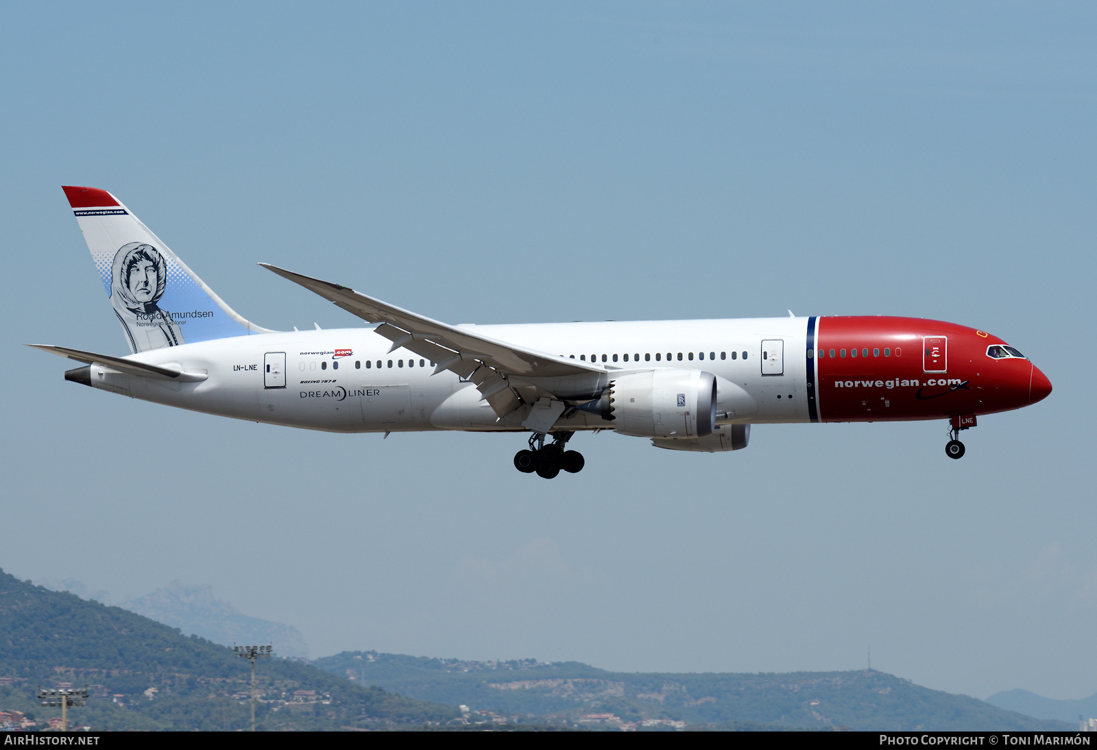 Aircraft Photo of LN-LNE | Boeing 787-8 Dreamliner | Norwegian | AirHistory.net #407621