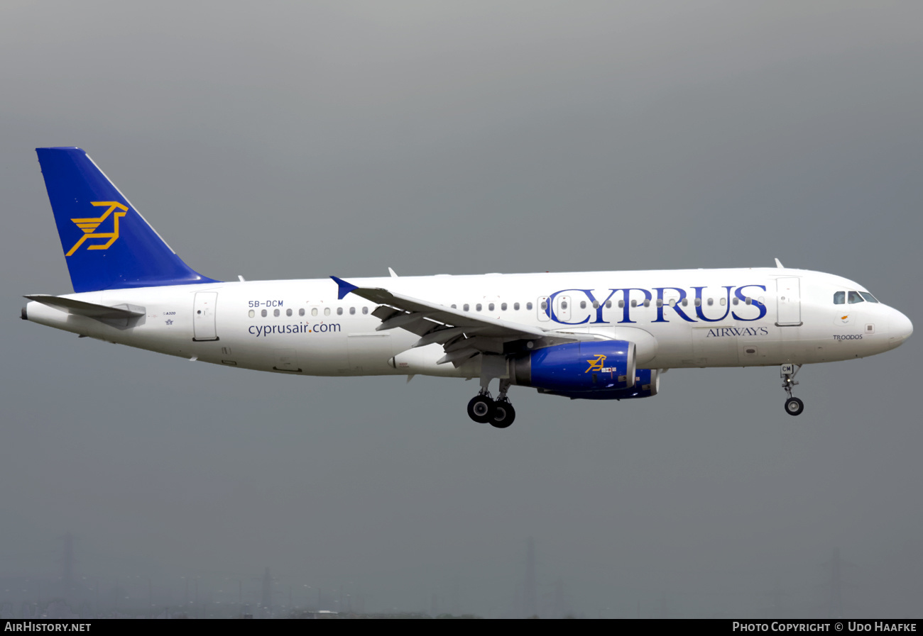 Aircraft Photo of 5B-DCM | Airbus A320-232 | Cyprus Airways | AirHistory.net #407634