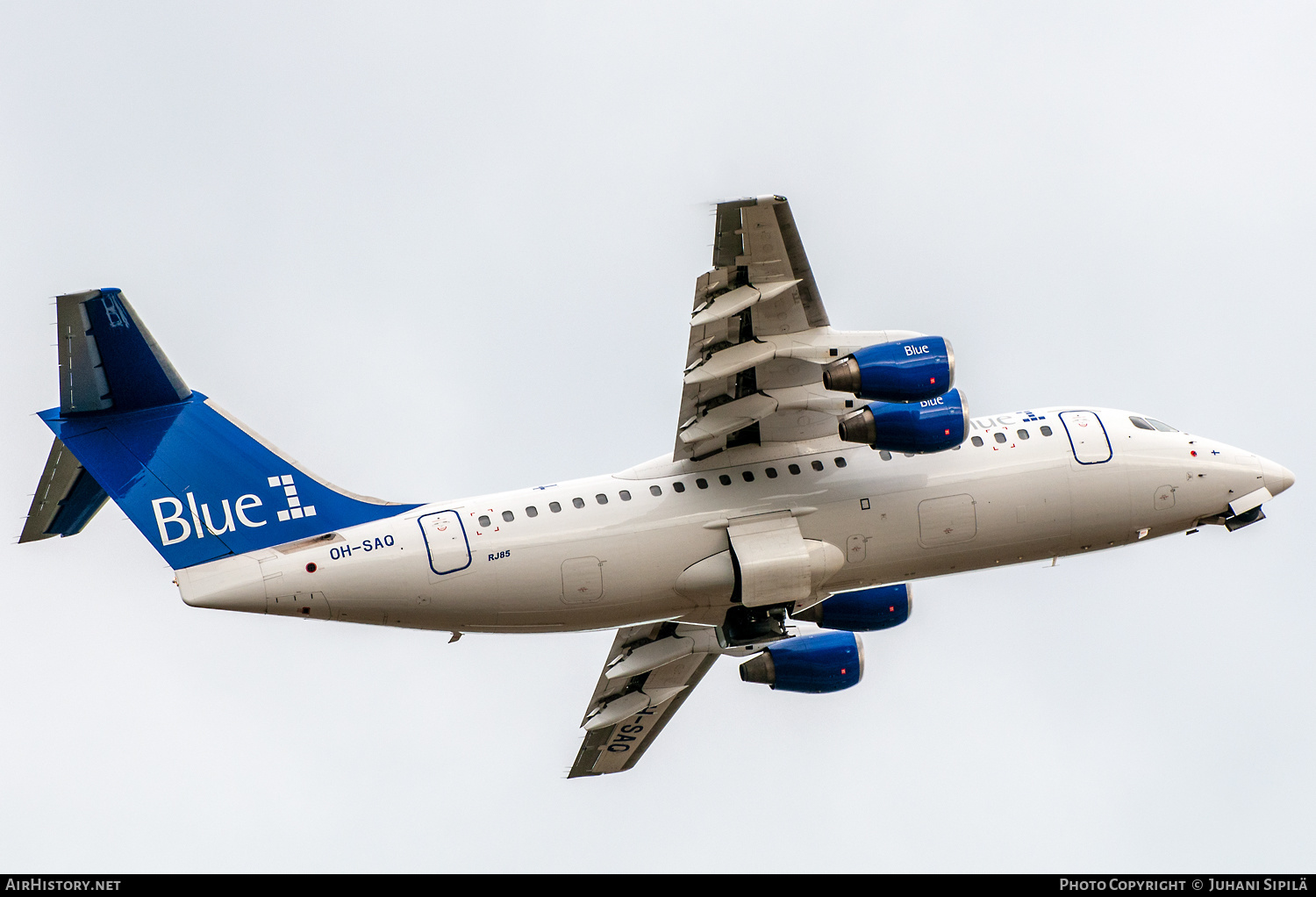 Aircraft Photo of OH-SAQ | British Aerospace Avro 146-RJ85 | Blue1 | AirHistory.net #407661