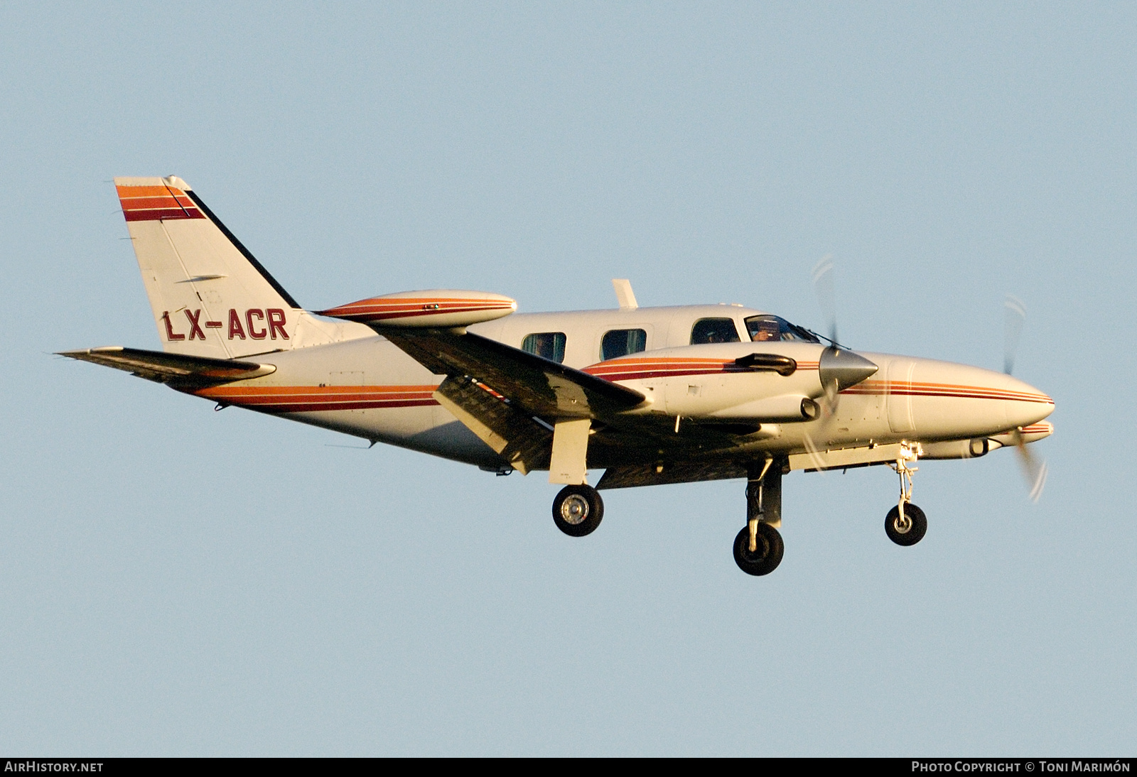 Aircraft Photo of LX-ACR | Piper PA-31T1 Cheyenne I | AirHistory.net #407665