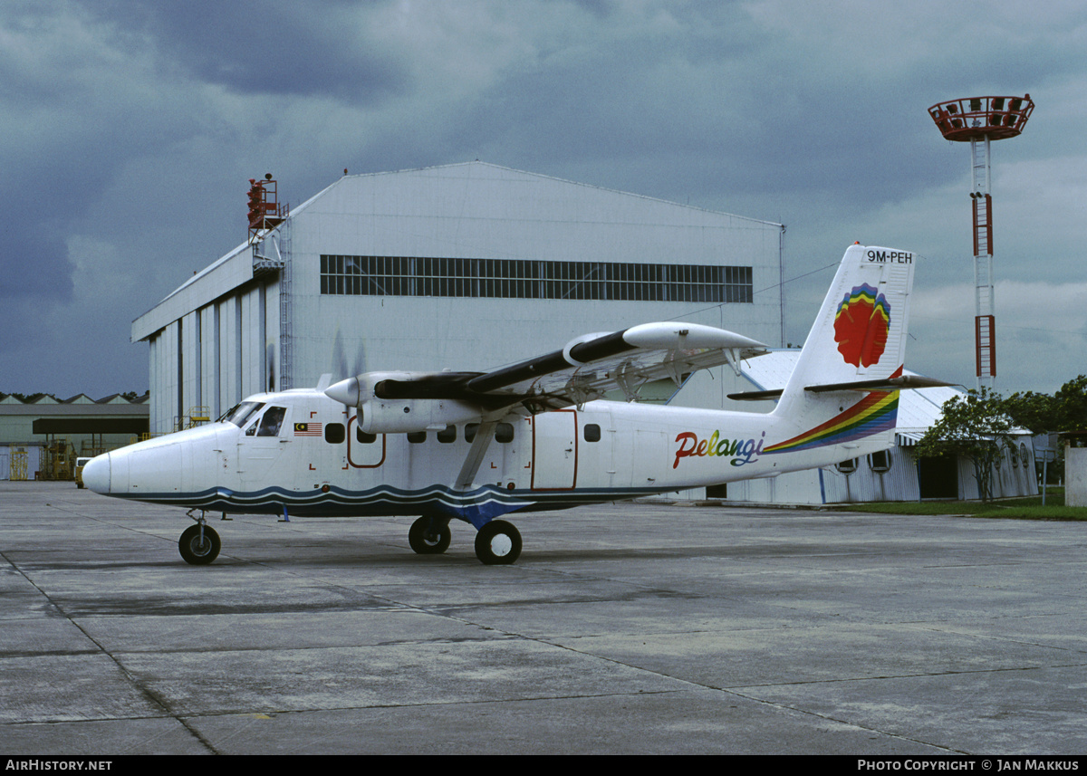 Aircraft Photo of 9M-PEH | De Havilland Canada DHC-6-300 Twin Otter | Pelangi Airways | AirHistory.net #407685