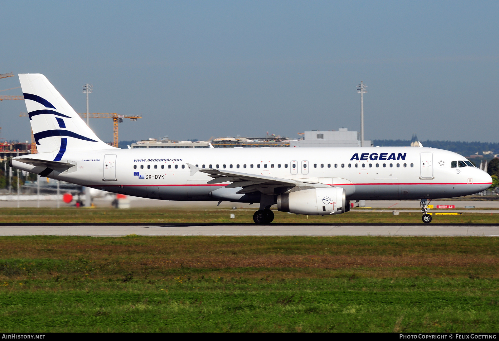 Aircraft Photo of SX-DVK | Airbus A320-232 | Aegean Airlines | AirHistory.net #407687