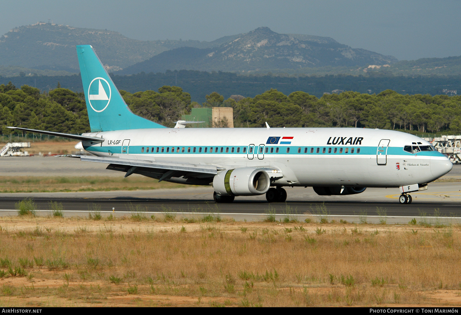 Aircraft Photo of LX-LGF | Boeing 737-4C9 | Luxair | AirHistory.net #407691