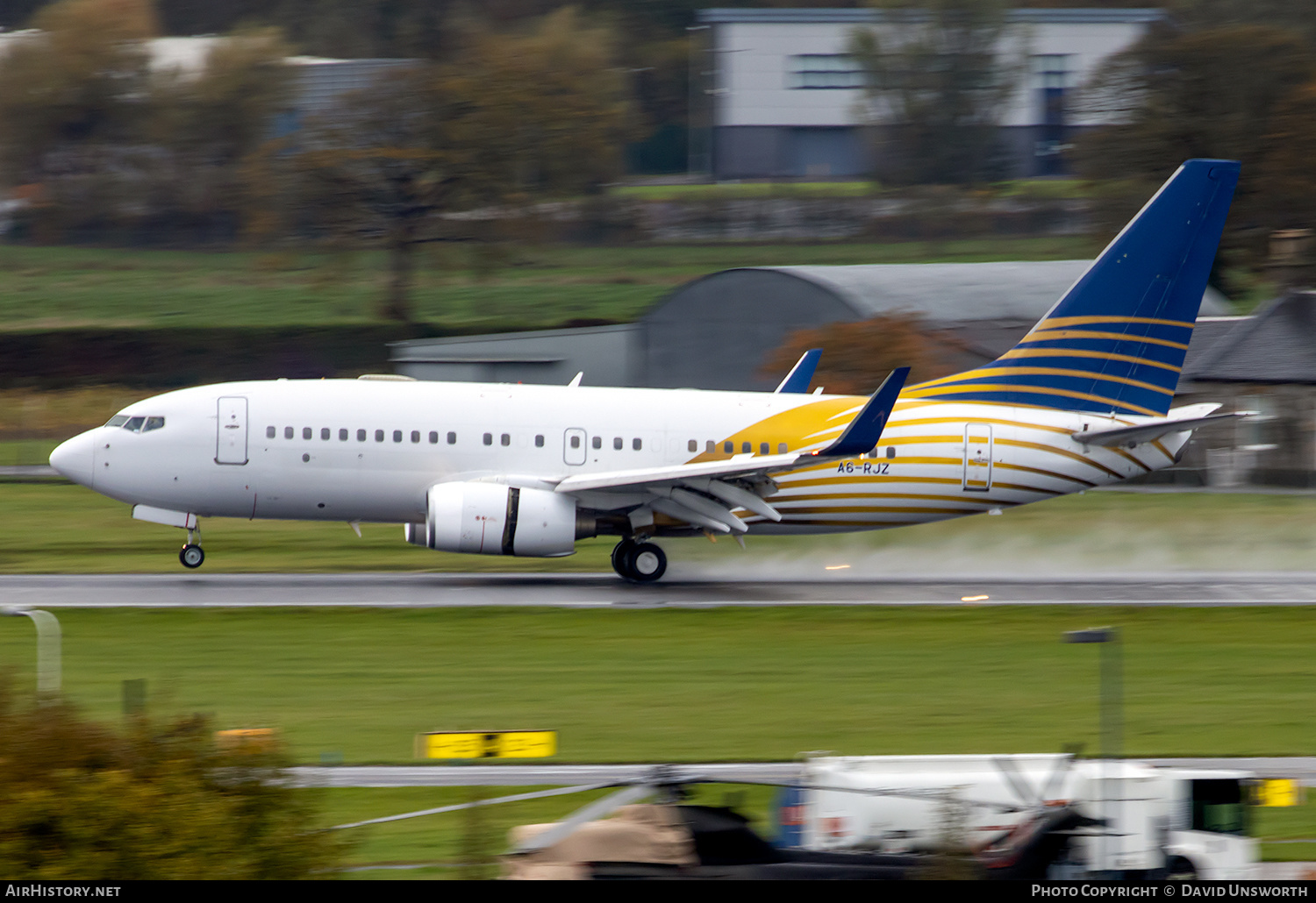 Aircraft Photo of A6-RJZ | Boeing 737-7Z5 BBJ | AirHistory.net #407695