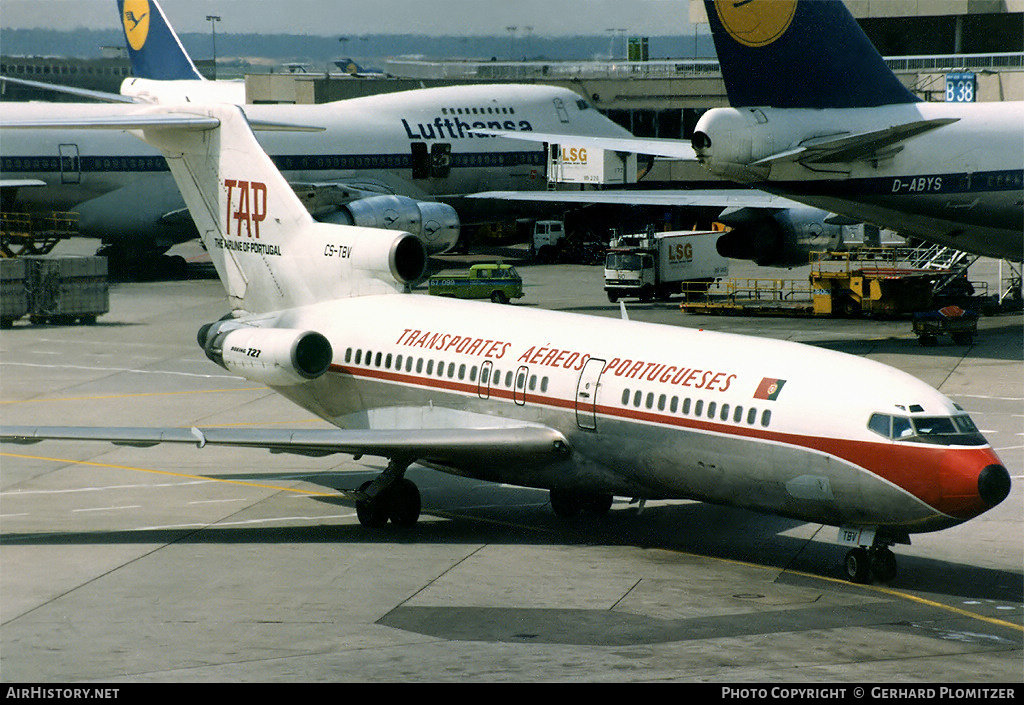 Aircraft Photo of CS-TBV | Boeing 727-155C | TAP - Transportes Aéreos Portugueses | AirHistory.net #407701