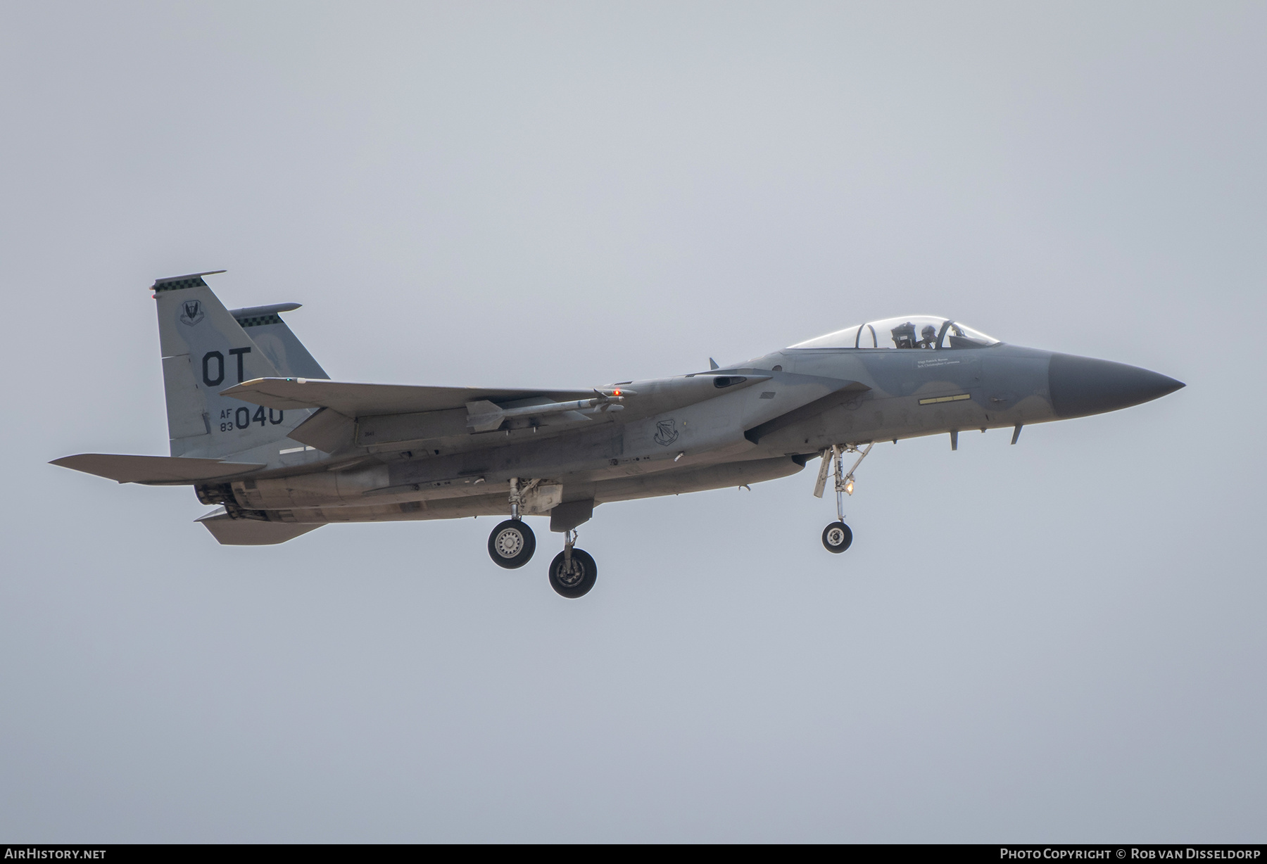 Aircraft Photo of 83-0040 / AF83-040 | McDonnell Douglas F-15C Eagle | USA - Air Force | AirHistory.net #407712