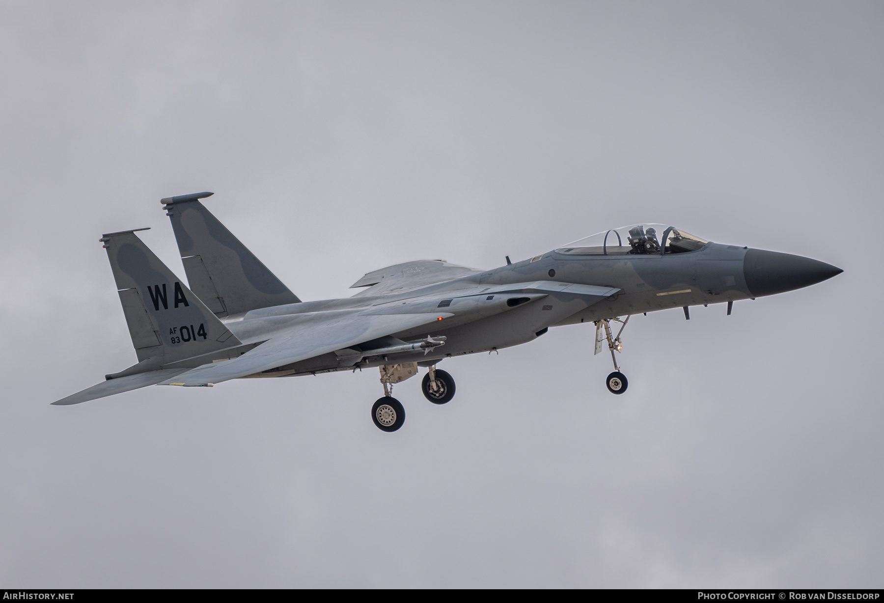 Aircraft Photo of 83-0014 / AF83-014 | McDonnell Douglas F-15C Eagle | USA - Air Force | AirHistory.net #407713