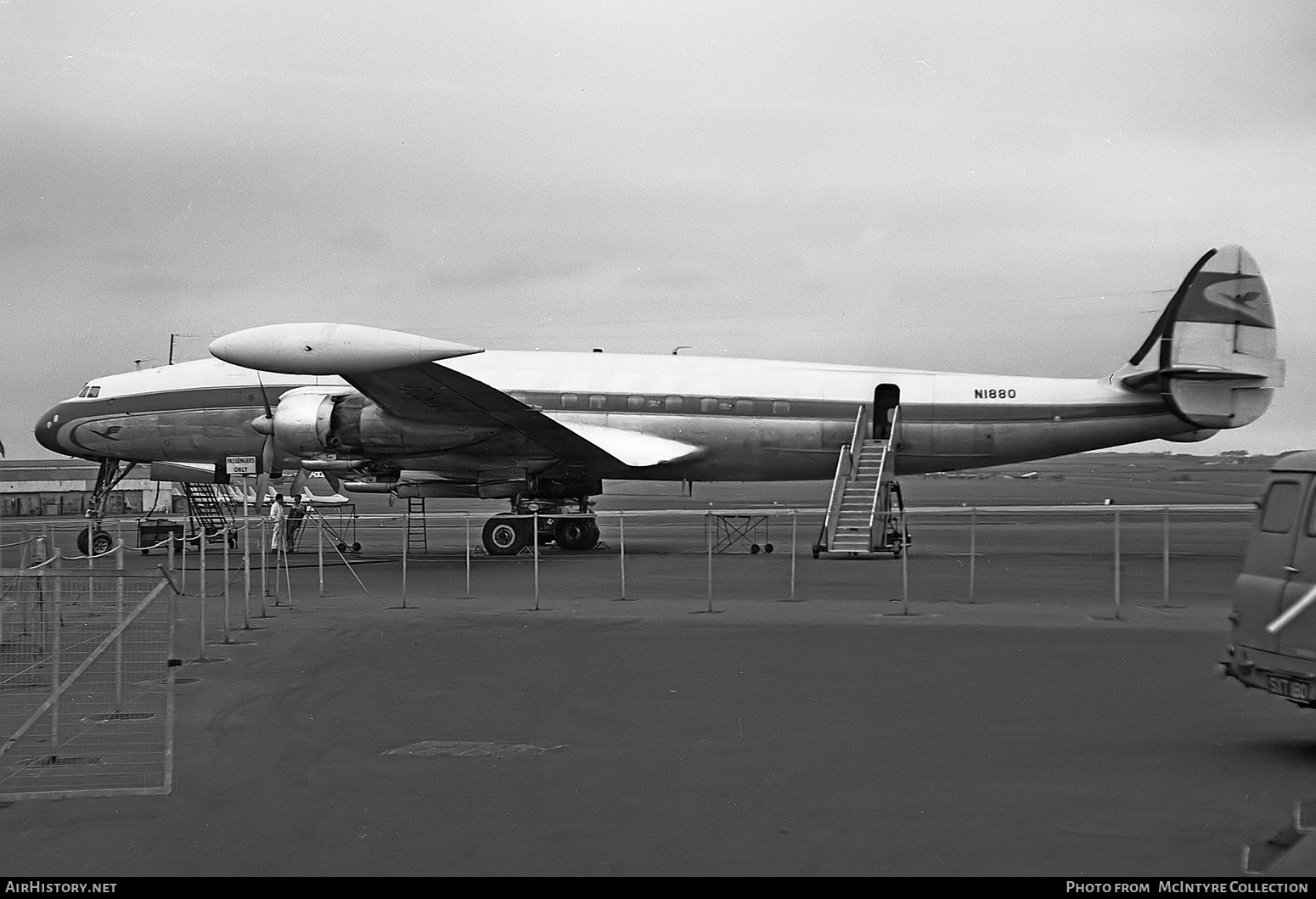 Aircraft Photo of N1880 | Lockheed L-1049H Super Constellation | Lufthansa | AirHistory.net #407732